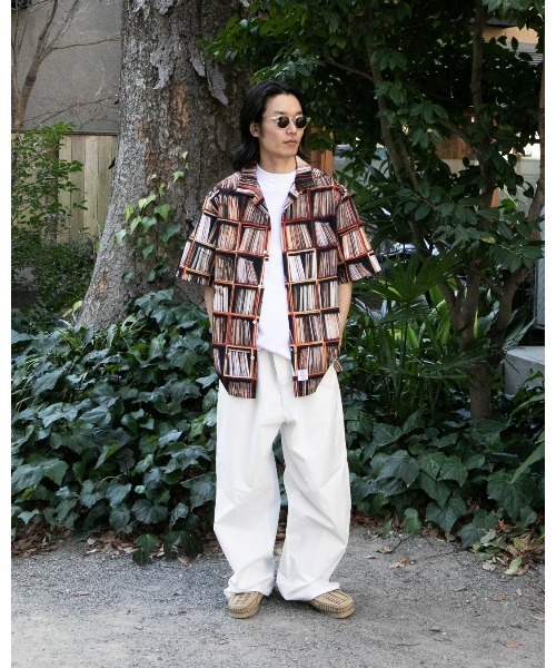APPLEBUM(アップルバム)の「“Vinyl Shelf” Aloha Shirt(シャツ/ブラウス・メンズ・ブラウン・X-LARGE/LARGE/MEDIUM)」の8枚目の写真