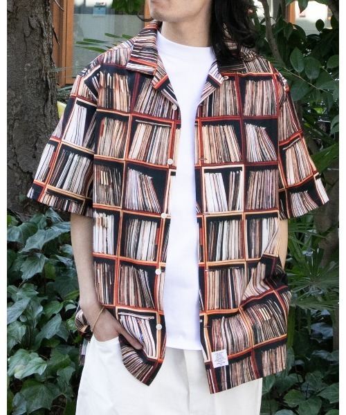 APPLEBUM(アップルバム)の「“Vinyl Shelf” Aloha Shirt(シャツ/ブラウス・メンズ・ブラウン・X-LARGE/LARGE/MEDIUM)」の10枚目の写真