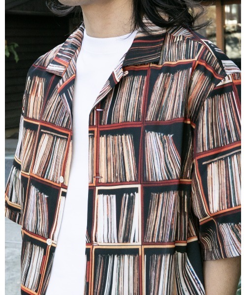 APPLEBUM(アップルバム)の「“Vinyl Shelf” Aloha Shirt(シャツ/ブラウス・メンズ・ブラウン・X-LARGE/LARGE/MEDIUM)」の11枚目の写真