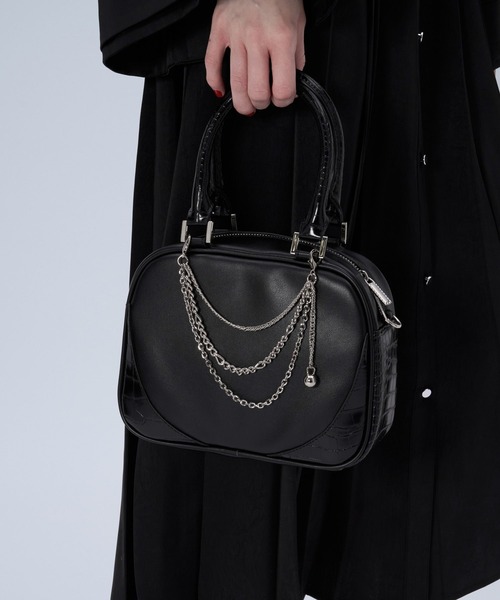 HARE（ハレ）の「アソートキリカエチェーンバッグ(HARE)（ショルダーバッグ・レディース・ブラック・FREE）」の14枚目の写真