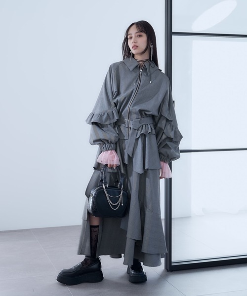 HARE（ハレ）の「アソートキリカエチェーンバッグ(HARE)（ショルダーバッグ・レディース・ブラック・FREE）」の2枚目の写真