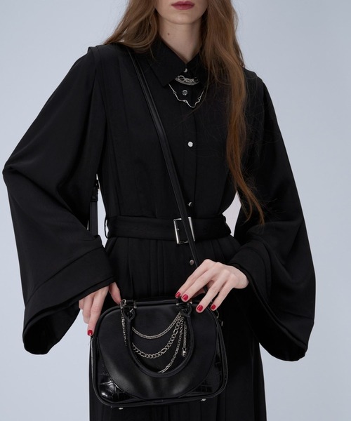 HARE（ハレ）の「アソートキリカエチェーンバッグ(HARE)（ショルダーバッグ・レディース・ブラック・FREE）」の9枚目の写真