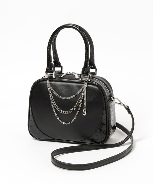 HARE（ハレ）の「アソートキリカエチェーンバッグ(HARE)（ショルダーバッグ・レディース・ブラック・FREE）」の15枚目の写真