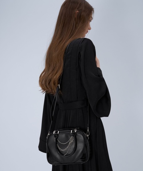 HARE（ハレ）の「アソートキリカエチェーンバッグ(HARE)（ショルダーバッグ・レディース・ブラック・FREE）」の8枚目の写真