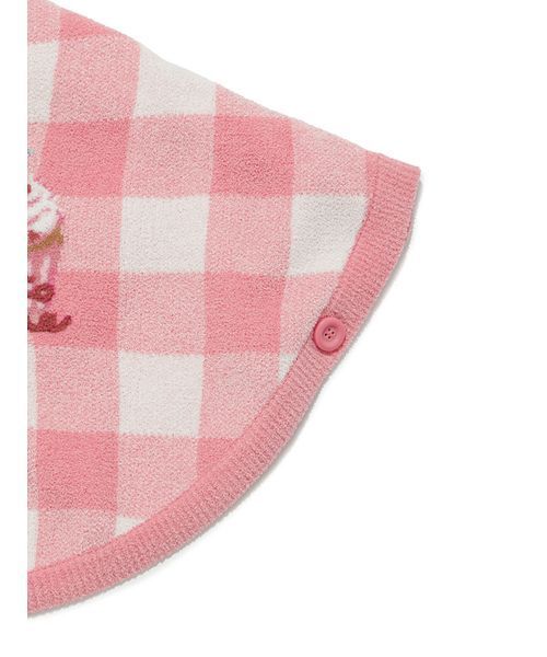 gelato pique（ジェラートピケ）の「【BABY】エアリーモコギンガムチェック柄ポンチョ（その他ベビーウェア・キッズ・ブルー/ピンク・80）」の11枚目の写真