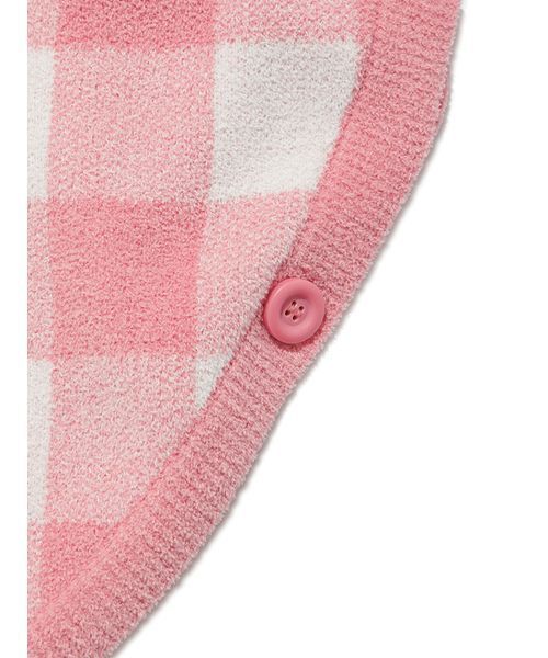 gelato pique（ジェラートピケ）の「【BABY】エアリーモコギンガムチェック柄ポンチョ（その他ベビーウェア・キッズ・ブルー/ピンク・80）」の14枚目の写真