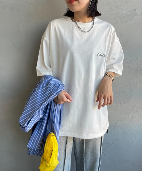 PENDLETON（ペンドルトン）の「[PENDLETON/ペンドルトン] 別注 ドローコード付き ネイティブ柄 バックプリントTシャツ（Tシャツ/カットソー・レディース・ブラック/ベージュ/ホワイト・S/XL/L/M）」の14枚目の写真