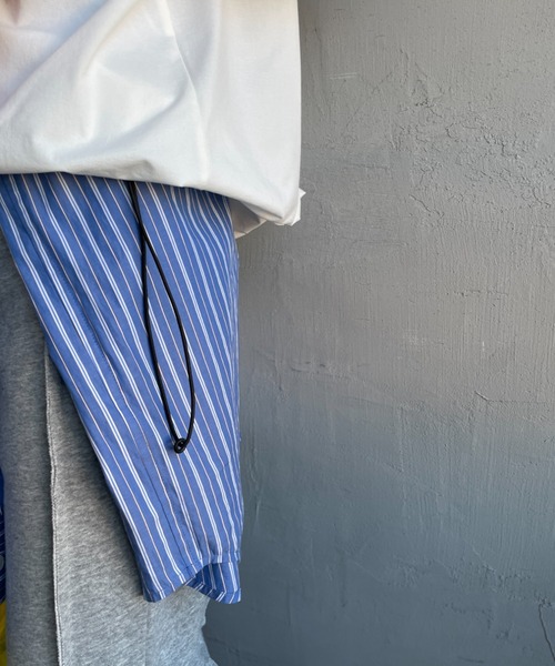 PENDLETON（ペンドルトン）の「[PENDLETON/ペンドルトン] 別注 ドローコード付き ネイティブ柄 バックプリントTシャツ（Tシャツ/カットソー・レディース・ブラック/ベージュ/ホワイト・S/XL/L/M）」の22枚目の写真