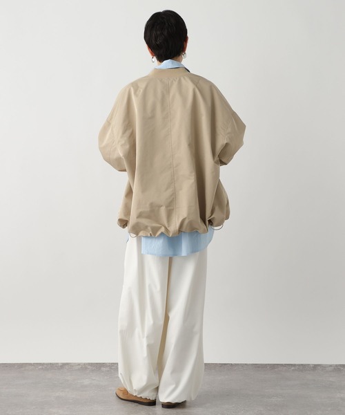 studio CLIP(スタディオクリップ)の「《ウタオ》MA-1ブルゾン(MA-1・レディース・ブラック/ベージュ・FREE)」の21枚目の写真