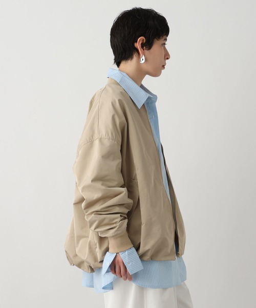 studio CLIP(スタディオクリップ)の「《ウタオ》MA-1ブルゾン(MA-1・レディース・ブラック/ベージュ・FREE)」の19枚目の写真