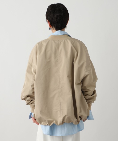 studio CLIP(スタディオクリップ)の「《ウタオ》MA-1ブルゾン(MA-1・レディース・ブラック/ベージュ・FREE)」の18枚目の写真