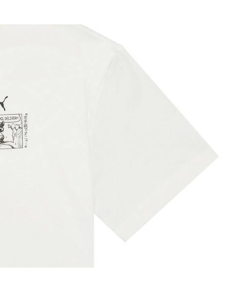 PUMA(プーマ)の「PUMA プーマ ユニセックス NEKO-SAN MAGAZINE スーベニア 半袖 フロント バック(Tシャツ/カットソー・メンズ・ホワイト系その他/ブラック/ホワイト系その他2・X-LARGE/X-SMALL/XX-LARGE/LARGE/MEDIUM/SMALL)」の15枚目の写真