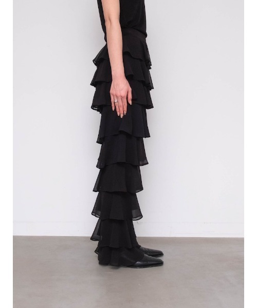 sahara（サハラ）の「Tiered Pants（その他パンツ・レディース・ブラウン/ブルー系その他/ブラック・FREE）」の20枚目の写真