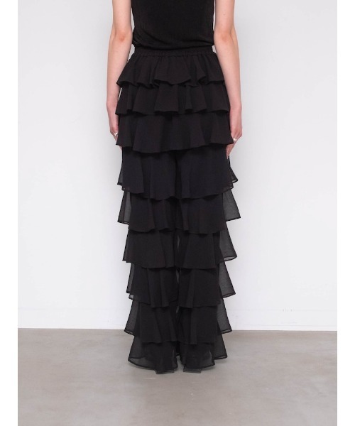 sahara（サハラ）の「Tiered Pants（その他パンツ・レディース・ブラウン/ブルー系その他/ブラック・FREE）」の21枚目の写真