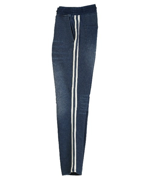 LUXSTYLE（ラグスタイル）の「インディゴ裏毛スウェットパンツ（デニムパンツ・メンズ・インディゴブルー/ブルー系その他2/ブルー/ブルー系その他・3L/M/L/XL/4L/5L）」の16枚目の写真
