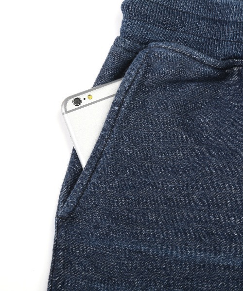 LUXSTYLE（ラグスタイル）の「インディゴ裏毛スウェットパンツ（デニムパンツ・メンズ・インディゴブルー/ブルー系その他2/ブルー/ブルー系その他・3L/M/L/XL/4L/5L）」の19枚目の写真