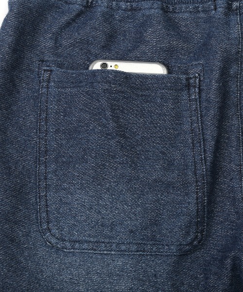 LUXSTYLE（ラグスタイル）の「インディゴ裏毛スウェットパンツ（デニムパンツ・メンズ・インディゴブルー/ブルー系その他2/ブルー/ブルー系その他・3L/M/L/XL/4L/5L）」の21枚目の写真