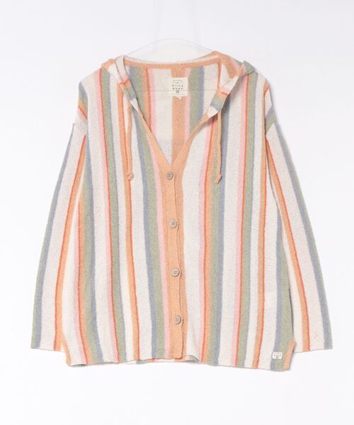 BILLABONG（ビラボン）の「BILLABONG/ビラボン 前ボタン パーカー 水陸両用 塩素対応 セットアップ対応 BG013614 UT（パーカー・レディース・ブラック×ホワイト/ブルー系/ストーン・M）」の17枚目の写真