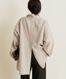 plage | Back open シャツ(シャツ/ブラウス)