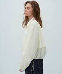 PUBLIC TOKYO（パブリックトウキョウ）の「【2026春新作】AiRON スタンドシェルジャケット＊エアロンシリーズ＊シアーブルゾン（ブルゾン）」