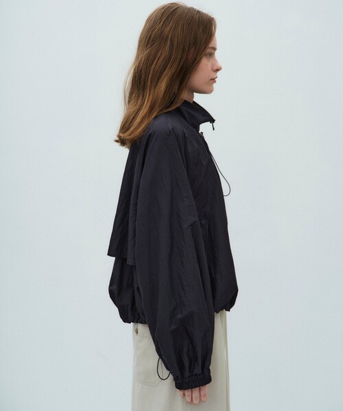 PUBLIC TOKYO(パブリックトウキョウ)の「【2026春新作】AiRON スタンドシェルジャケット*エアロンシリーズ*シアーブルゾン(ブルゾン・レディース・ネイビー/ホワイト・FREE)」の12枚目の写真