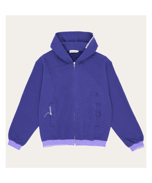 NOSCOULEURS(ノクルールズ)の「UL THERMAL ZIP HOODIE PURPLE(パーカー・メンズ・その他・1/2)」の2枚目の写真