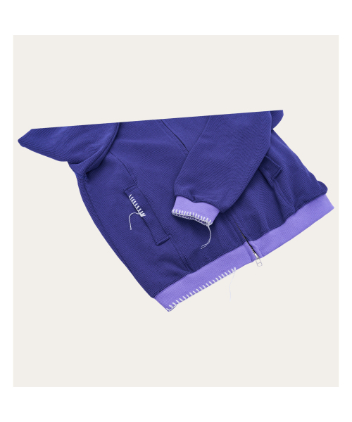 NOSCOULEURS(ノクルールズ)の「UL THERMAL ZIP HOODIE PURPLE(パーカー・メンズ・その他・1/2)」の5枚目の写真