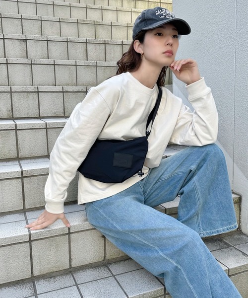 THE NORTH FACE(ザノースフェイス)の「◇THE NORTH FACE◇ WHITE LABEL 正規品/W ネバー ストップ クロスボディ W NEVER STOP CROSSBODY(ボディバッグ/ウエストポーチ・レディース・カーキ/グレイッシュベージュ/ブラック・FREE)」の8枚目の写真