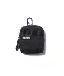 CHROME（クローム）の「［ CHROME / クローム ］PAC ACCESSORY POUCH XS BCNL_BLACK CRINKLE / パック フォンアクセサリーポーチ エックスエス ブラック クリンクル 耐水 AirPodsケース（その他小物）」