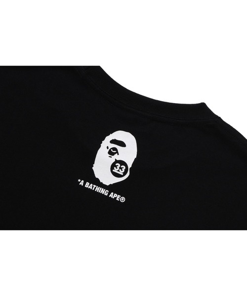 A BATHING APE（アベイシングエイプ）の「A BATHING APE 33RD ANNIV. BABY MILO TEE（Tシャツ/カットソー・メンズ・ホワイト×レッド/ブラック×ブルー/ブラック×レッド/ホワイト×ネイビー・LARGE/MEDIUM/X-LARGE/XX-LARGE/XXX-LARGE/SMALL）」の12枚目の写真