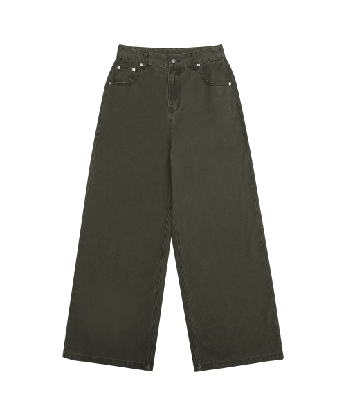 AMESWORLDWIDE（アメスワールドワイド）の「OVERFIT COTTON PANTS KHAKI（その他パンツ・レディース・その他・LARGE/SMALL/MEDIUM）」の18枚目の写真