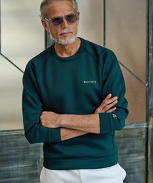 Maison code 13（メゾンコードサーティーン）の「msw1852-cardboard knit raglan sleeve pullover トレーナー(M26S-22)（スウェット）」