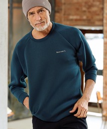 Maison code 13（メゾンコードサーティーン）の「msw1852-cardboard knit raglan sleeve pullover トレーナー(M26S-22)（スウェット）」