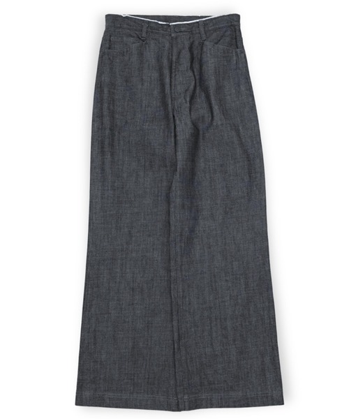 ANTHEM A(アンセムエー)の「【ANTHEM A】 10OZ DENIM STRAIGHT PANTS(デニムパンツ・メンズ・ブラック・MEDIUM/LARGE)」の1枚目の写真