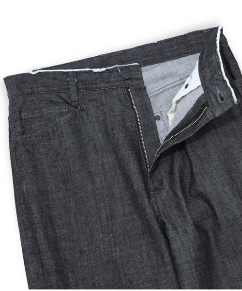 ANTHEM A(アンセムエー)の「【ANTHEM A】 10OZ DENIM STRAIGHT PANTS(デニムパンツ・メンズ・ブラック・MEDIUM/LARGE)」の3枚目の写真