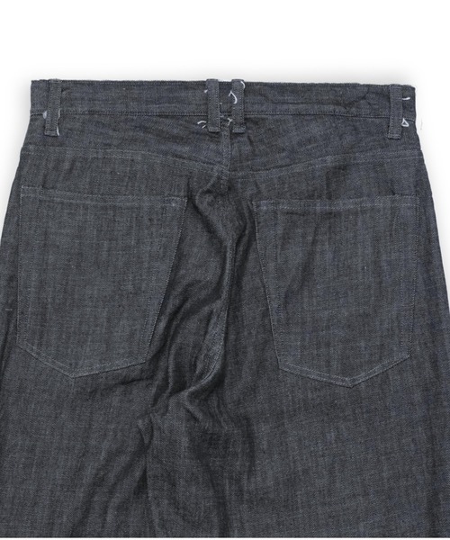 ANTHEM A(アンセムエー)の「【ANTHEM A】 10OZ DENIM STRAIGHT PANTS(デニムパンツ・メンズ・ブラック・MEDIUM/LARGE)」の6枚目の写真