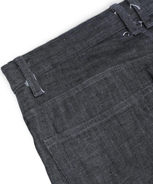 ANTHEM A(アンセムエー)の「【ANTHEM A】 10OZ DENIM STRAIGHT PANTS(デニムパンツ・メンズ・ブラック・MEDIUM/LARGE)」の7枚目の写真