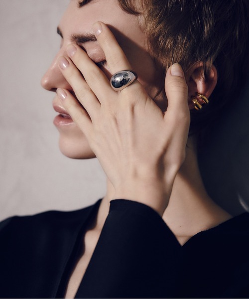 AFFECT（アフェクト）の「Impact “Form” Ring（リング・レディース・シルバー・LARGE/MEDIUM/SMALL）」の9枚目の写真