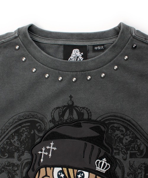GALFY（ガルフィー）の「【GALFY/ガルフィー】爆アゲ↑↑ギラＴシャツ（Tシャツ/カットソー・メンズ・ホワイト/ブラック/スミクロ・XL/L/M）」の10枚目の写真