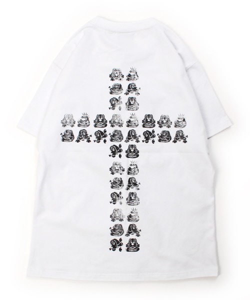 GALFY（ガルフィー）の「【GALFY/ガルフィー】爆アゲ↑↑ギラＴシャツ（Tシャツ/カットソー・メンズ・ホワイト/ブラック/スミクロ・XL/L/M）」の5枚目の写真