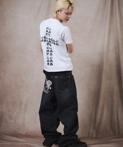 GALFY（ガルフィー）の「【GALFY/ガルフィー】爆アゲ↑↑ギラＴシャツ（Tシャツ/カットソー・メンズ・ホワイト/ブラック/スミクロ・XL/L/M）」の18枚目の写真