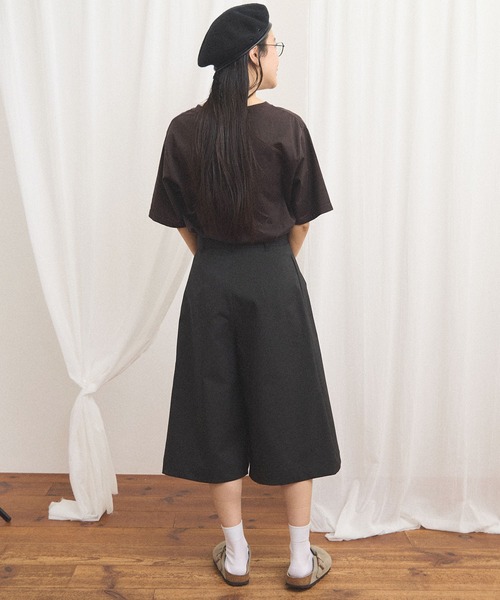 fig Ｌondon（フィグロンドン）の「something good Tshirt（Tシャツ/カットソー・レディース・ブルー/ダークブラウン・FREE）」の17枚目の写真