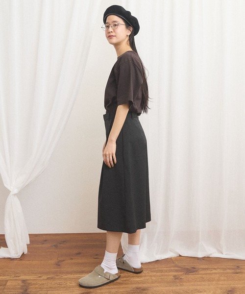 fig Ｌondon（フィグロンドン）の「something good Tshirt（Tシャツ/カットソー・レディース・ブルー/ダークブラウン・FREE）」の18枚目の写真