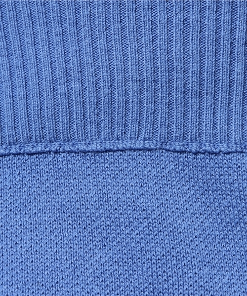 WHO'S WHO gallery(フーズフーギャラリー)の「【TABLE TALK】Huge Crew Knit(ニット/セーター・メンズ・グレー/ベージュ/グリーン/ブルー/パープル・FREE)」の10枚目の写真