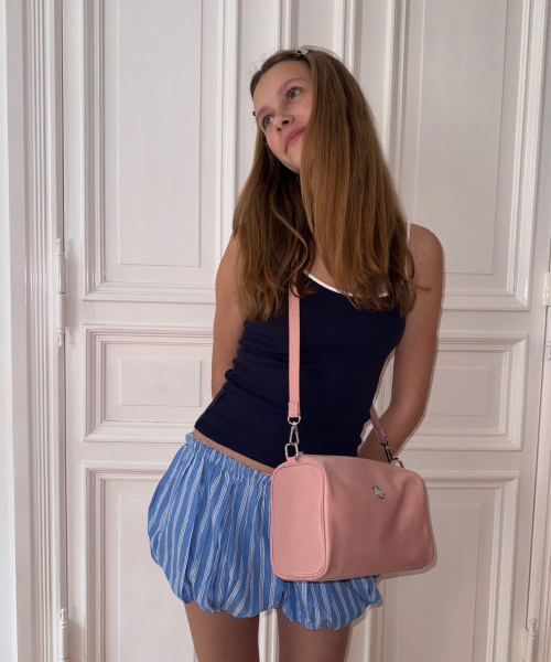 ISAYYERR（アイセイイェール）の「Mallow Bag (pink)（ショルダーバッグ・レディース・その他・FREE）」の6枚目の写真