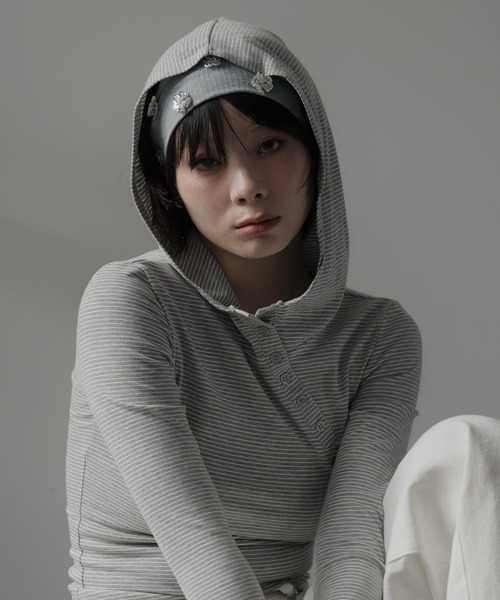 Ulysses(ユリシス)の「ヘアバンド(ヘアバンド・レディース・グレー・F)」の8枚目の写真