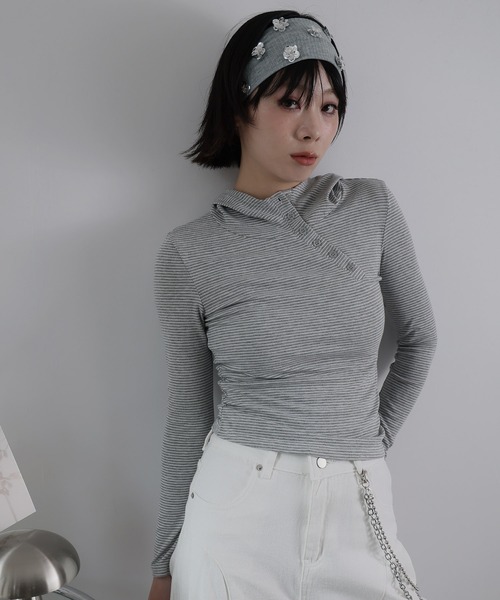 Ulysses(ユリシス)の「ヘアバンド(ヘアバンド・レディース・グレー・F)」の13枚目の写真