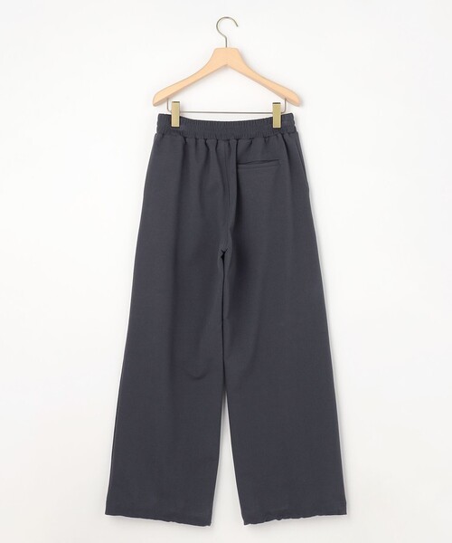 組曲(クミキョク)の「【WEB限定】フレンチテリー ワイドパンツ(その他パンツ・レディース・ブラック系/グレー系・2/1)」の13枚目の写真