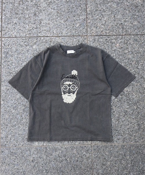 ATELANE（アテレーン）の「ATELANE / ピグメント/刺繍/Tシャツ/アソート（Tシャツ/カットソー・メンズ・ブラック/オフホワイト・X-LARGE/LARGE/MEDIUM）」の21枚目の写真
