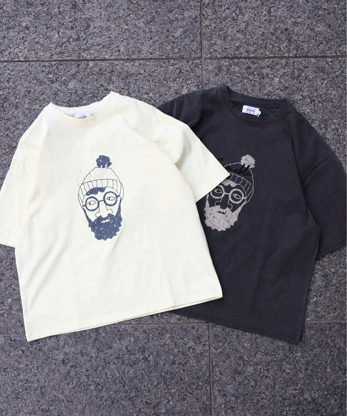 ATELANE（アテレーン）の「ATELANE / ピグメント/刺繍/Tシャツ/アソート（Tシャツ/カットソー・メンズ・ブラック/オフホワイト・X-LARGE/LARGE/MEDIUM）」の22枚目の写真